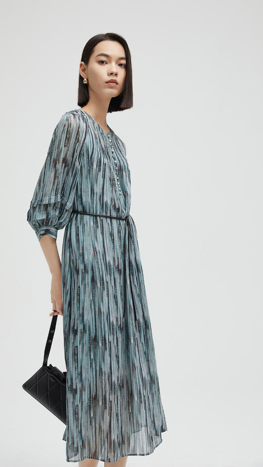 AM路卡西  炫彩印花连衣裙6D2719800 商品图1