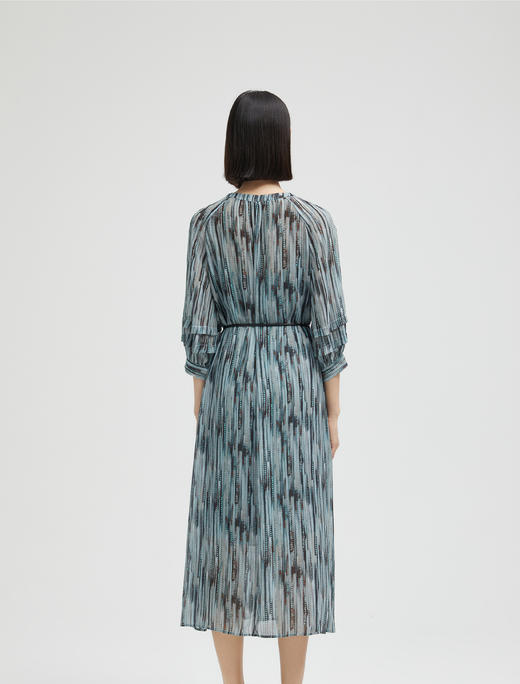 AM路卡西  炫彩印花连衣裙6D2719800 商品图9