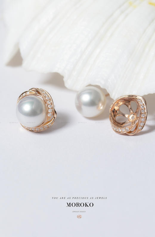 心有灵犀|耳钉 商品图3