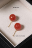 静水|南红玛瑙耳坠 商品缩略图3