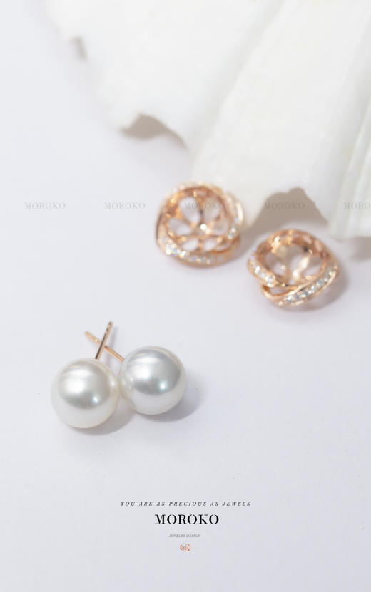 心有灵犀|耳钉 商品图2