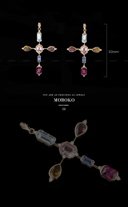 十字架|耳钉 商品图0