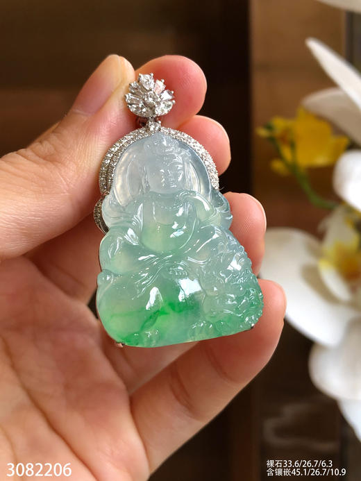3082206，观音吊坠。具体价格微信咨询 商品图1