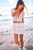LOVESHACKFANCY - QUINCY DRESS - WHITE - 连身裙 - 白色 商品缩略图1