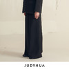 JUDYHUA 侧缝毛边设计直筒裤 商品缩略图1