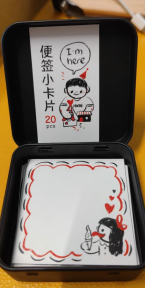 郭郭绘丨马口铁便签卡片