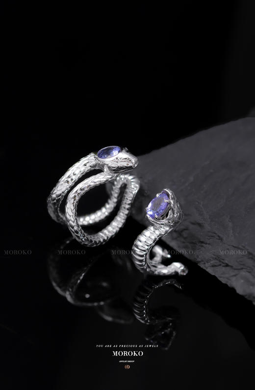 蛇形|耳骨夹 商品图1