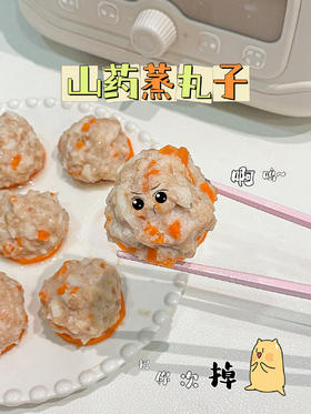 山药蒸丸子