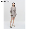 NEELLY纳俪商场同款一粒扣西装外套女修身气质百搭上衣小个子时尚N23071W01014 商品缩略图1