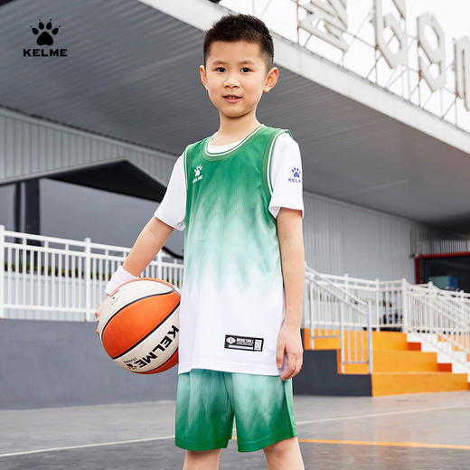 卡尔美篮球服运动套装男士专业比赛训练透气队服 商品图6