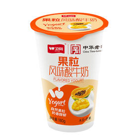 180g新鲜杯木瓜+芒果双果粒酸牛奶