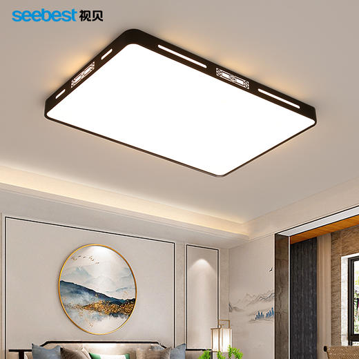 和风系列-客厅灯(长方停产) 商品图1