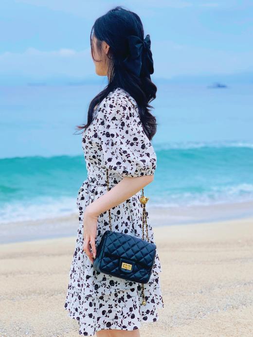 【百图lulu定制】【碎花连衣裙】高腰 茶歇 法式连衣裙 商品图6