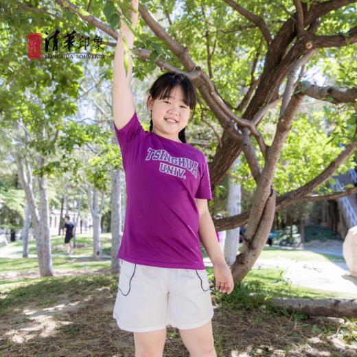 清华经典款英文印花T恤（儿童款） 商品图2