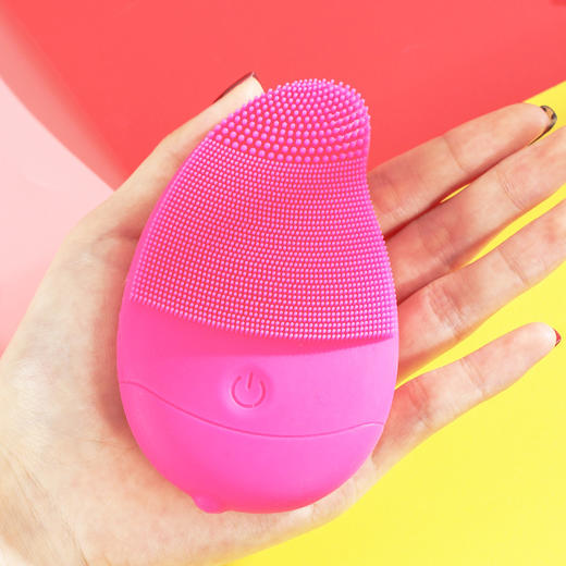 白小贝芒果洁面仪1901充电版食品级6个档位可换挡厂家直发高频率深入清洁振动声波脉动技术 商品图9