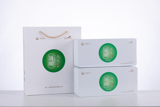 五峰汲明牌五峰毛尖系列-典藏48g*3罐*2条 礼盒装 商品图1