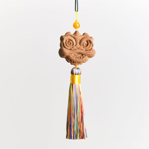 手作醒狮香牌 | 十种植物配方。随身携带小挂件香囊可放苍术艾叶石菖蒲白豆蔻广藿香丁香佩兰甘草香薷薄荷 商品图5