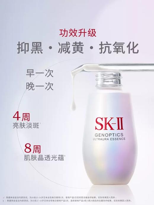 【全球购】【1242元会员福利】SK-II肌因光蕴臻彩焕亮精华露50ml（小灯泡） 商品图1