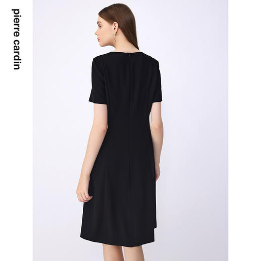 皮尔卡丹女装夏季新款通勤时尚淑女拼色连衣裙C32DS023B0
 商品图3