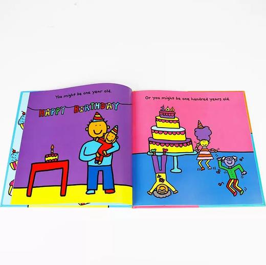 英文原版进口The Birthday Book生日书 低幼儿童英语启蒙认知绘本 商品图1