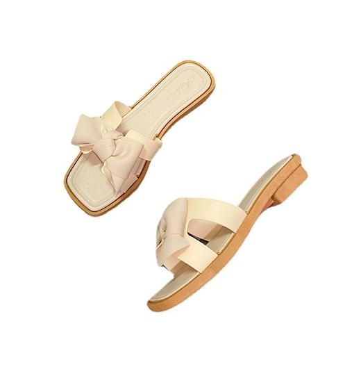 百搭女拖鞋外穿防滑，一字拖网红款，轻松穿出时尚感。坡跟设计，舒适稳定，缓解脚部疲劳。优质材料，柔软透气，保持足部干爽。让你在沙滩、街头、商场都能自信展现女性魅力！ 商品图5