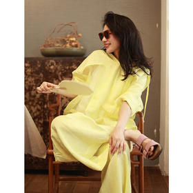 【抖音专属】裤子23709022女贞黄