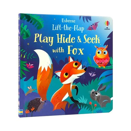 Usborne 英文原版绘本Play Hide And Seek With Fox 与狐狸玩捉迷藏 商品图0