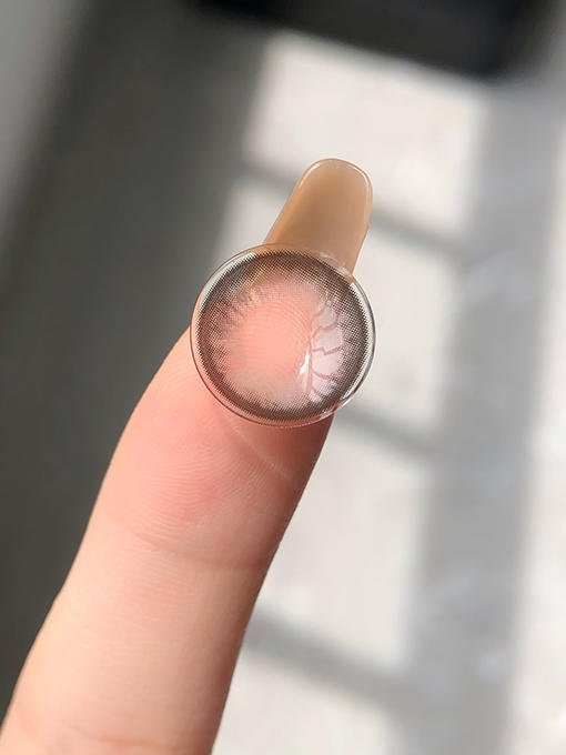 艾吉拉Loveiikira 脏脏粉 半年抛 两片 14.5mm 参考着色 13.9mm 基弧 8.6 含水 38% 韩国进口 商品图5