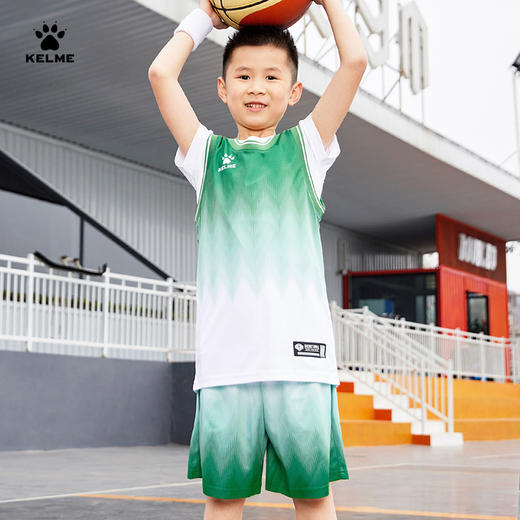 卡尔美篮球服运动套装男士专业比赛训练透气队服 商品图8