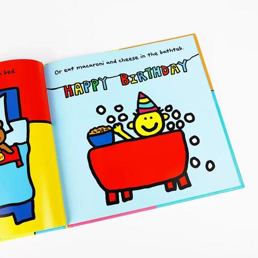 英文原版进口The Birthday Book生日书 低幼儿童英语启蒙认知绘本 商品图2