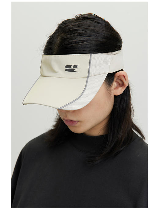 CryingCenter 三色运动网眼拼接空顶帽防晒网球帽 哭喊中心 商品图4