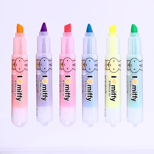 米菲六色荧光笔六色FHM22501 商品图1