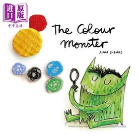 【中商原版】Anna Llenas：The colour monster 有颜色的怪兽 英文原版进口亲子情绪绘本