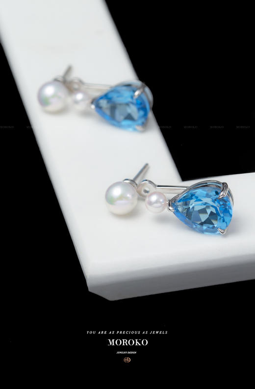 鲛人泪|耳钉 商品图1