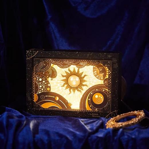 大英博物馆欧洲文化艺术系列 星空分层纸雕灯氛围灯小夜灯摆件 商品图2