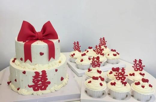 B订婚蛋糕一套➕12个杯子 商品图0