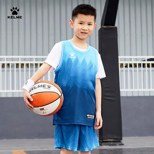 卡尔美篮球服运动套装男士专业比赛训练透气队服 商品图3