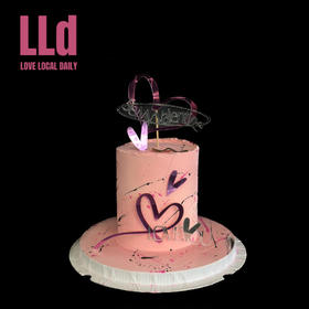 INS复古 遇见爱 · 奶油霜蛋糕（喷砂工艺，颜色会有些许差异）