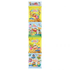 SUNFRIEND  玉米饼干四连包-小新款64g/条