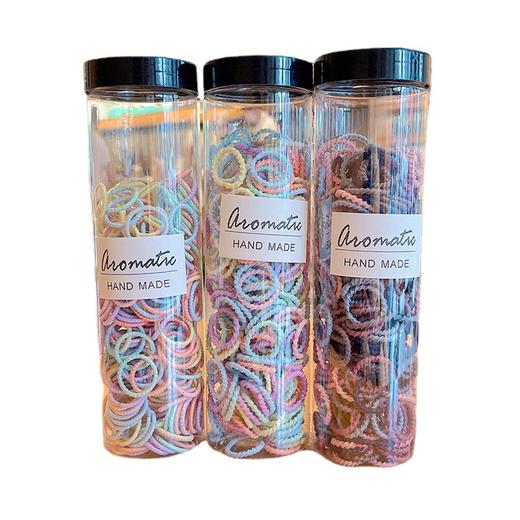 【500根舒适不伤发】宝宝发圈儿童皮筋不伤发扎头发小号发绳婴儿彩色头绳发饰高弹耐用 商品图4