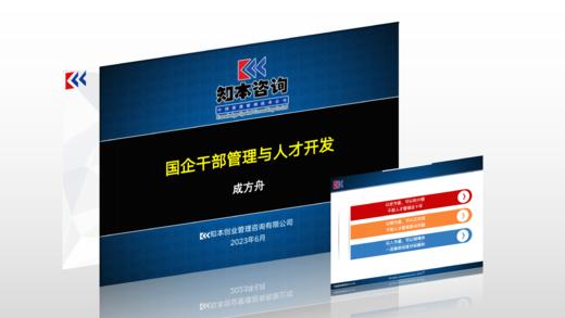 资料｜国企干部管理与人才开发 商品图0