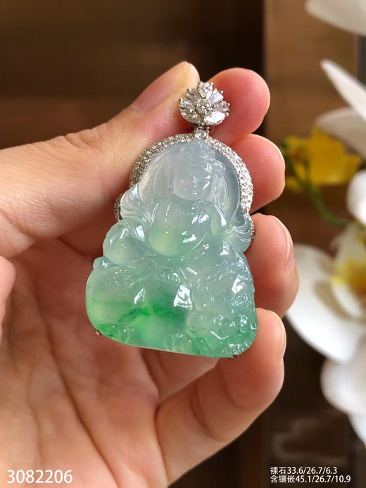 3082206，观音吊坠。具体价格微信咨询 商品图5