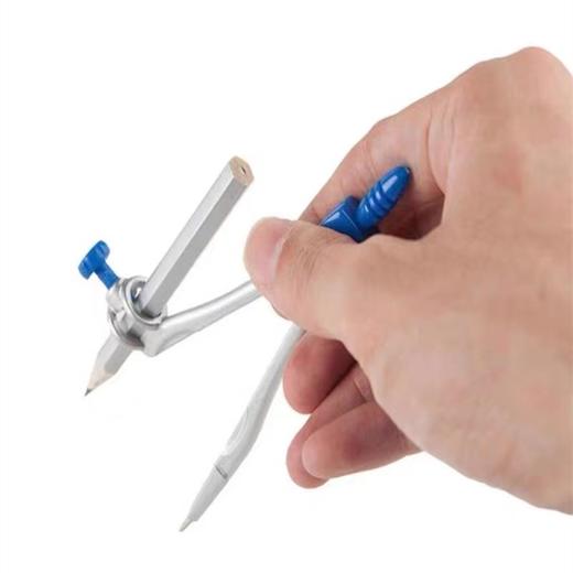 晨光文具学生用品米菲系列圆规学习考试绘图圆规FCS90802夹铅笔圆规颜色随机1个 商品图2