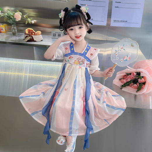 【轻奢可爱 中国风】儿童汉服集合 新款洋气中国风改良盘扣 宝宝 汉服 商品图13