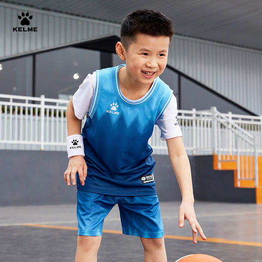 卡尔美篮球服运动套装男士专业比赛训练透气队服 商品图1