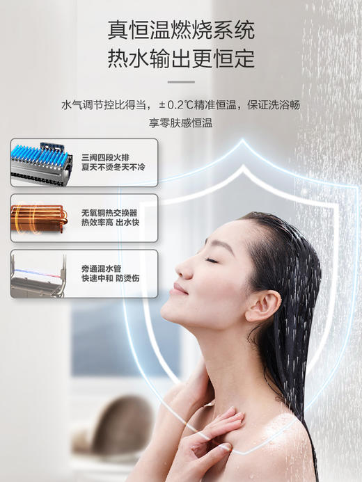 [王一博同款]老板660A-16L天然气燃气热水器家用恒温防冻智能变频 商品图3