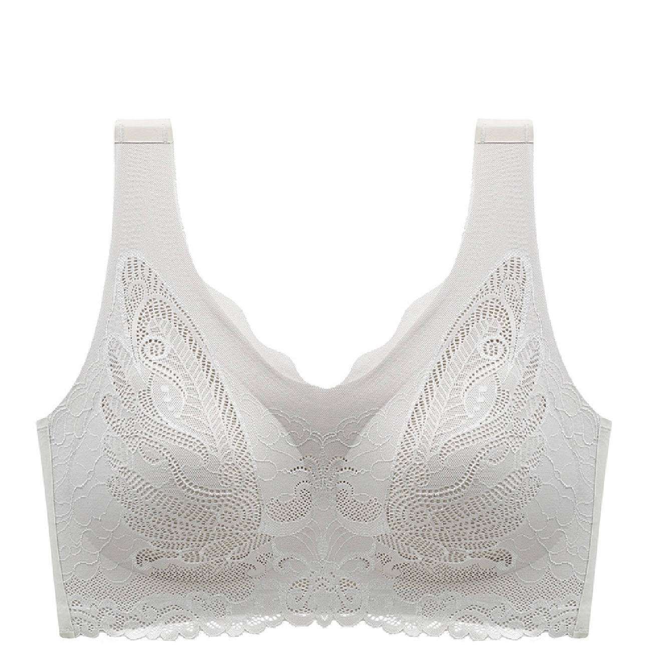 老板娘私物分享！是你要的裸穿感！无钢圈婴儿肌乳胶杯垫文胸内衣