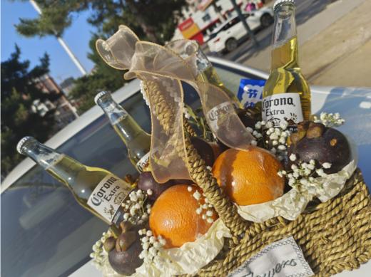 “爸”道“啤”气水果鲜花礼盒（拼团） 商品图1