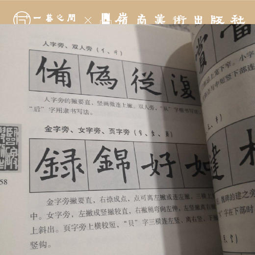 临碑与创作--十四个隶书楷书名碑贴书法教程【现货包邮】LM0234 商品图2