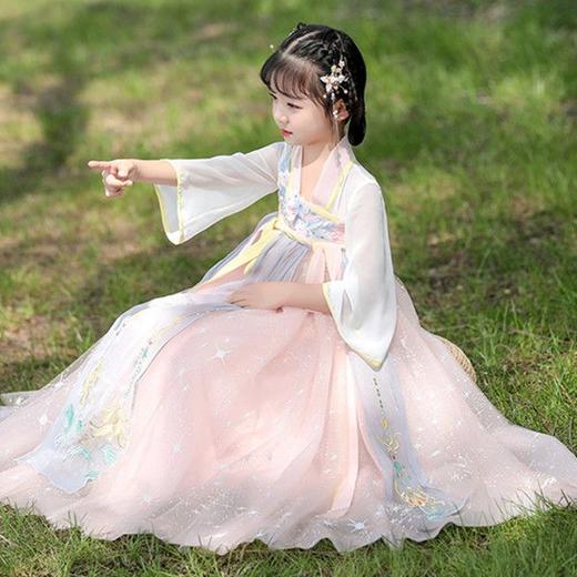 【轻奢可爱 中国风】儿童汉服集合 新款洋气中国风改良盘扣 宝宝 汉服 商品图12